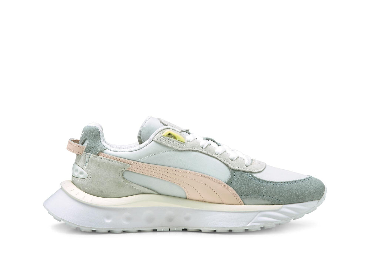 Zapatilla Puma Wild Rider Rollin Mujer Blanco