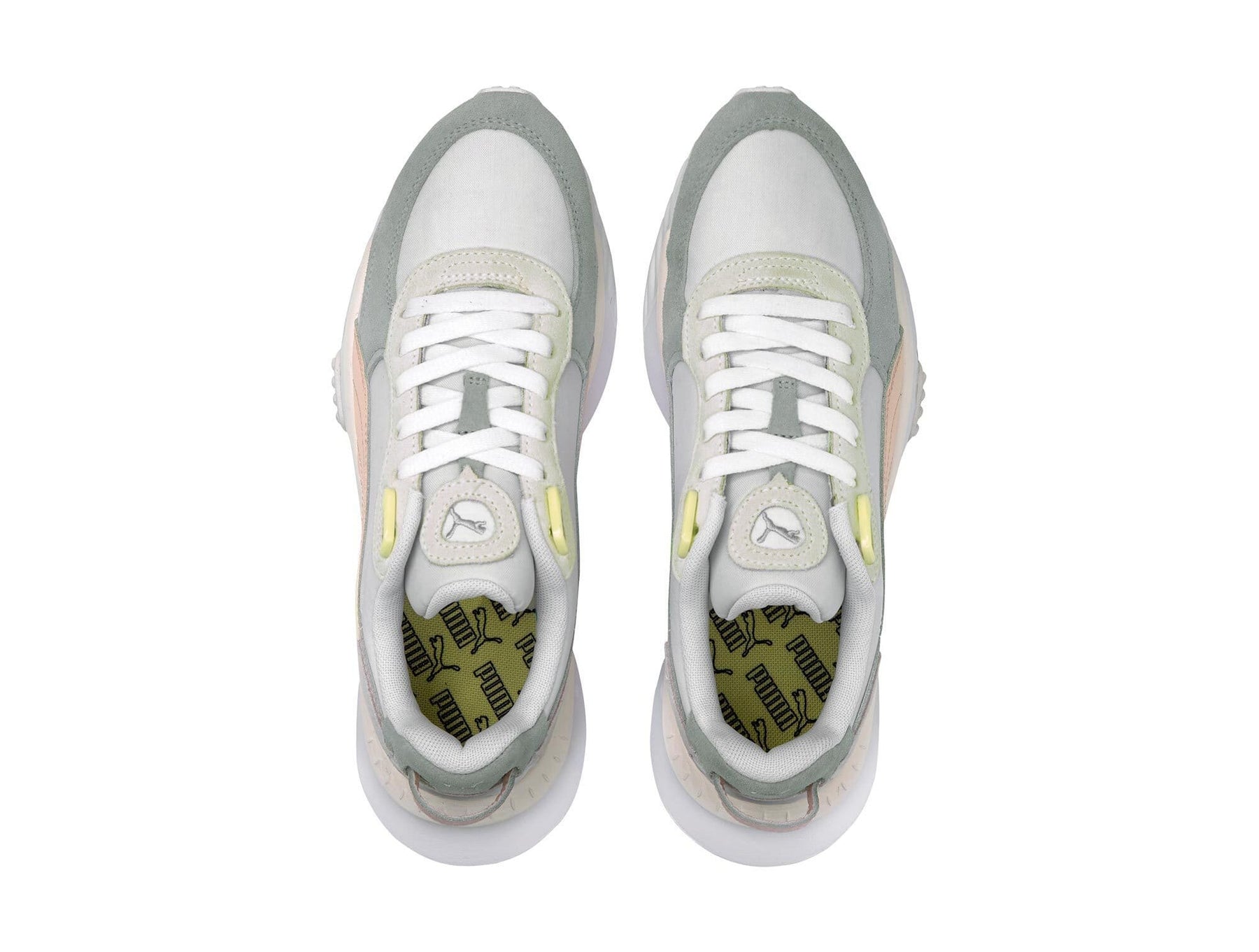 Zapatilla Puma Wild Rider Rollin Mujer Blanco