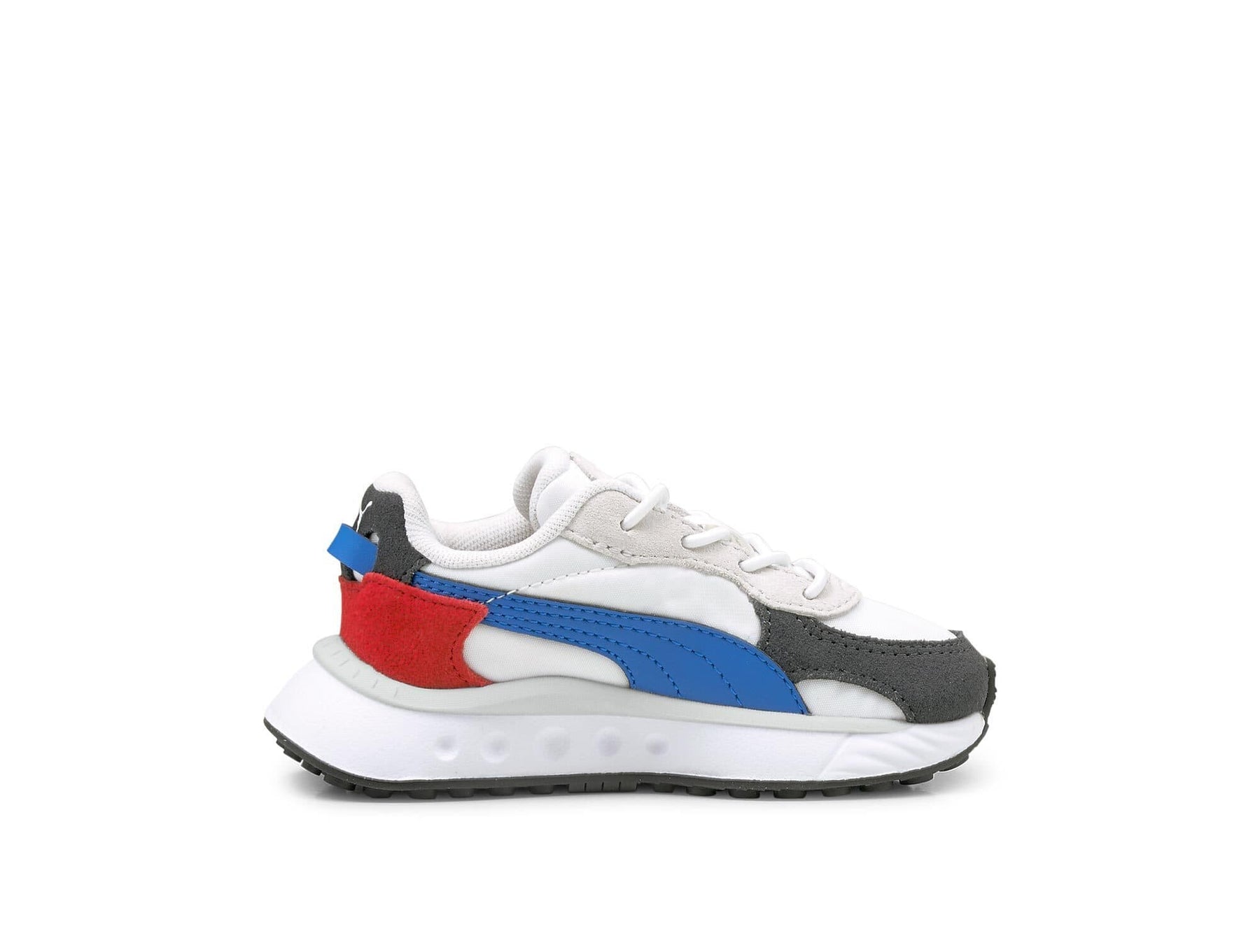 Zapatilla Puma Wild Rider Rollin Infantil Blanco