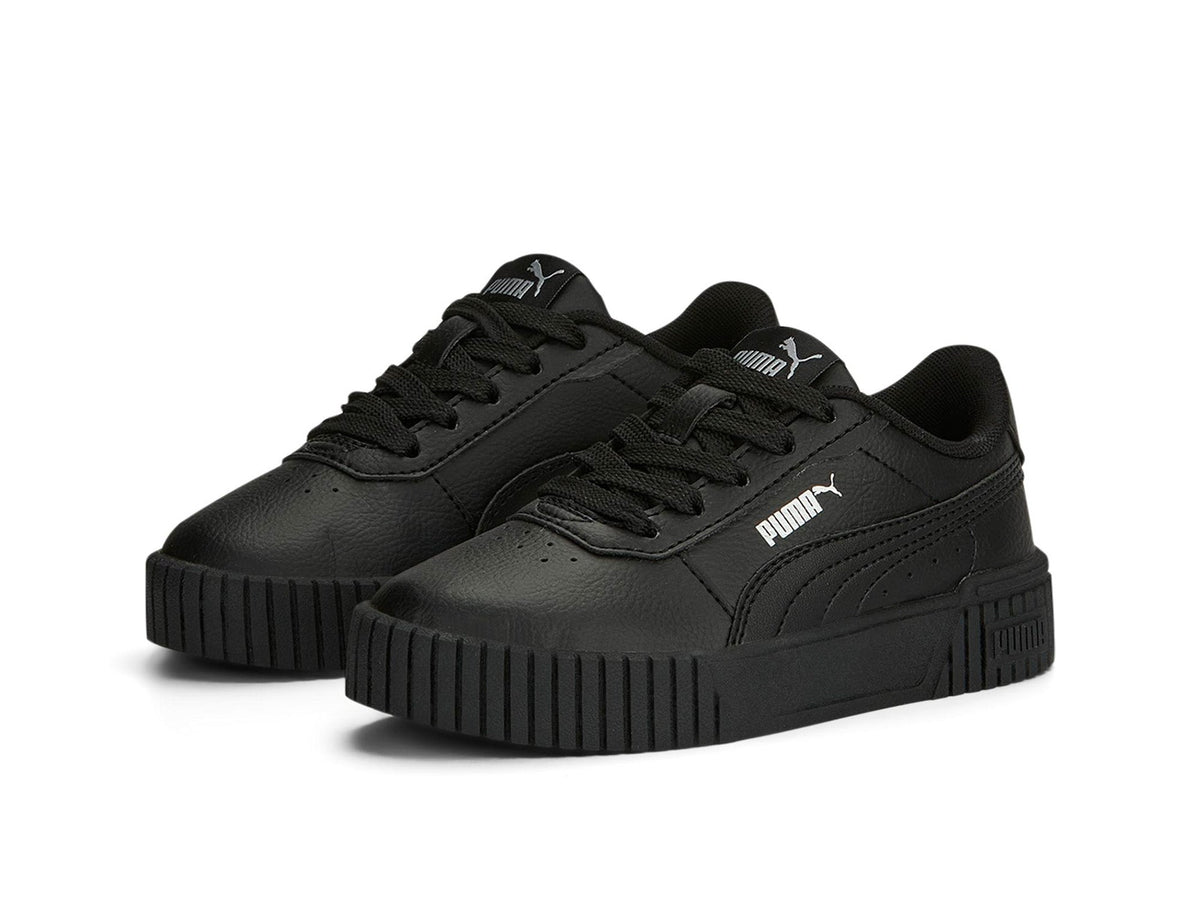 Zapatillas Puma Carina 2.0 Cadete Mono Negro