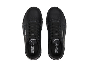 Zapatillas Puma Carina 2.0 Cadete Mono Negro