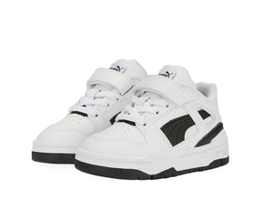 Zapatilla Puma Slipstream Bla-Neg Infantil Blanco