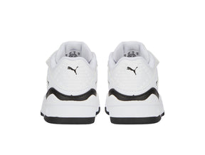 Zapatilla Puma Slipstream Bla-Neg Infantil Blanco