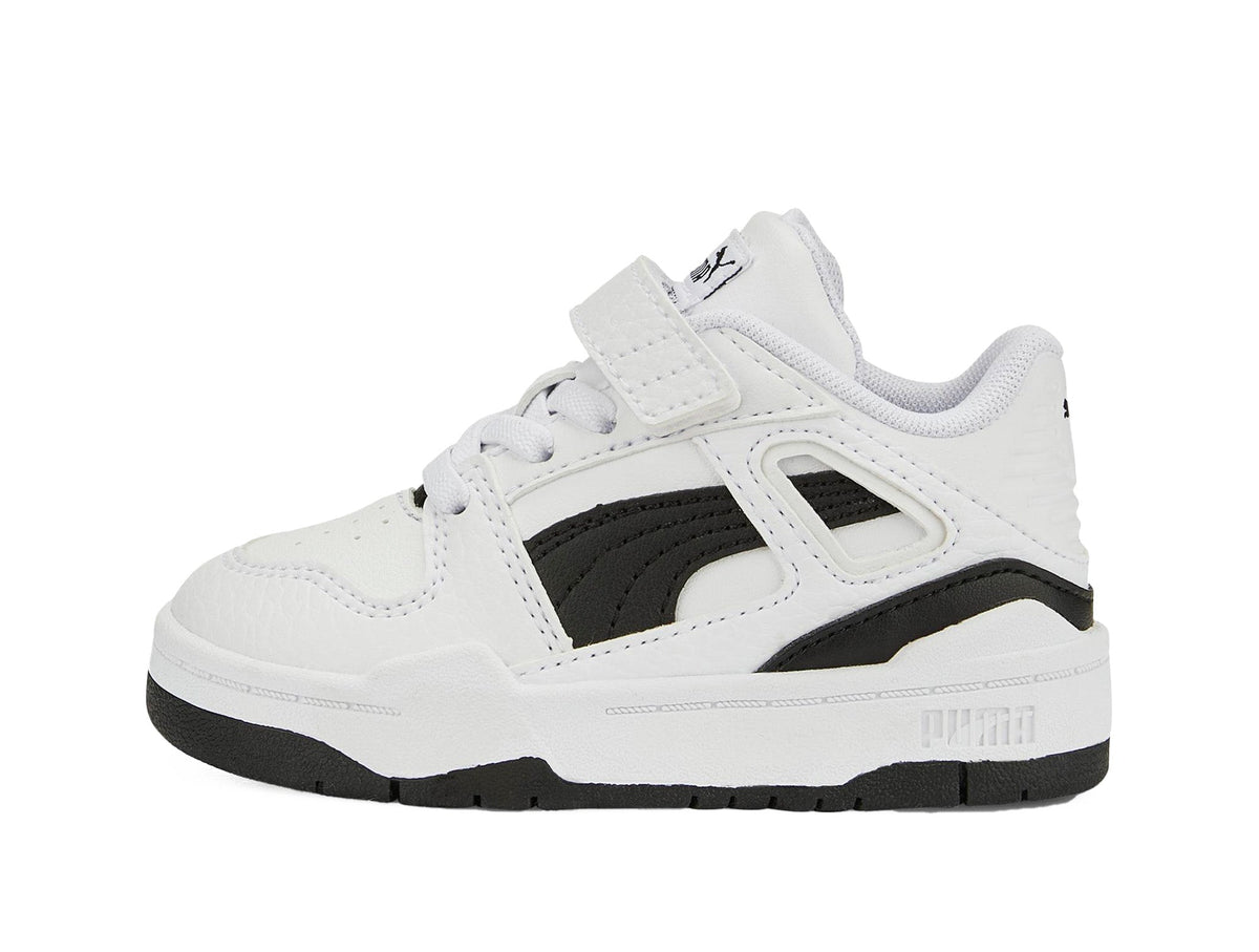 Zapatilla Puma Slipstream Bla-Neg Infantil Blanco