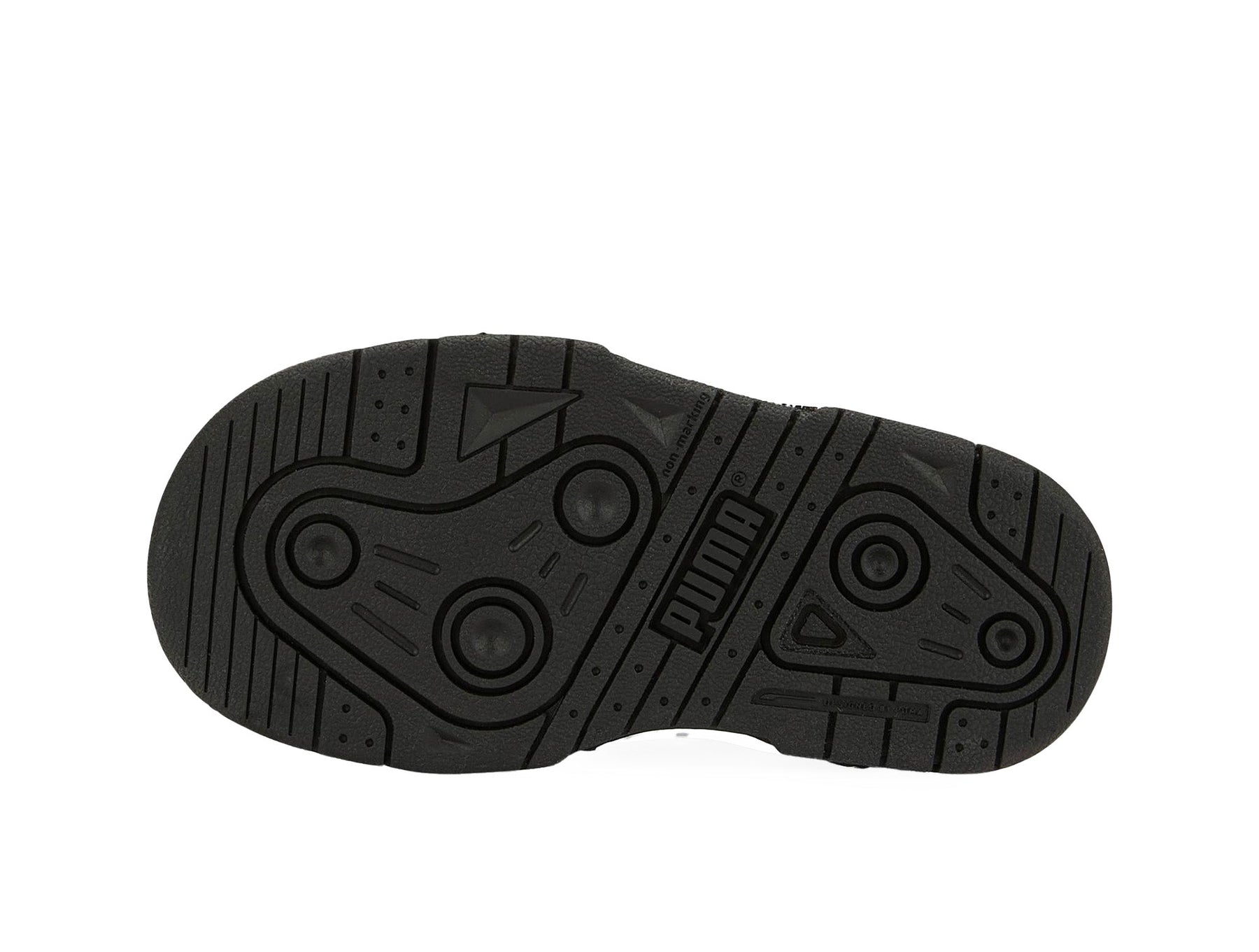 Zapatilla Puma Slipstream Bla-Neg Infantil Blanco