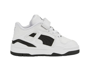 Zapatilla Puma Slipstream Bla-Neg Infantil Blanco