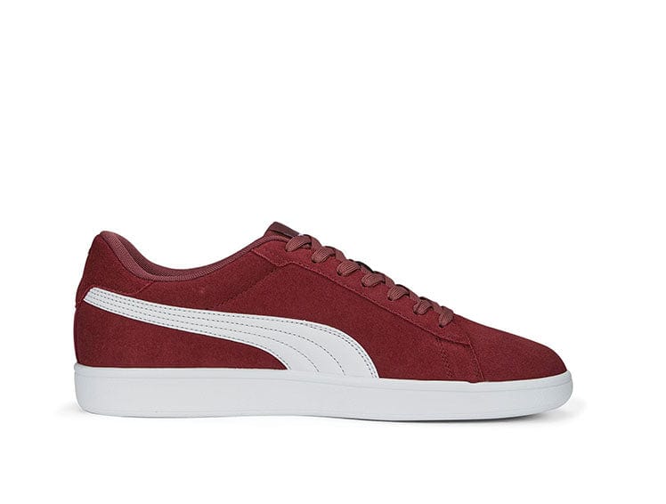 Zapatillas Puma Smash V2 Hombre Burdeo