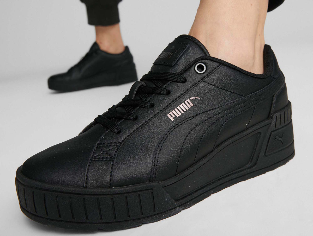 Zapatillas Puma Karmen Wedge Mujer Mono Negro