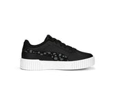 Zapatillas Carina 2.0 Cuero Junior Negro