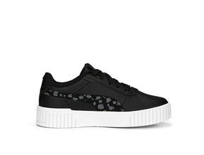 Zapatillas Carina 2.0 Cuero Junior Negro
