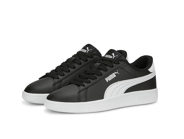 Zapatillas Puma Smash 3.0 L Cadete Negro