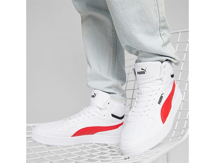 Zapatillas Puma Caven 2.0 Mid Hombre Blanco