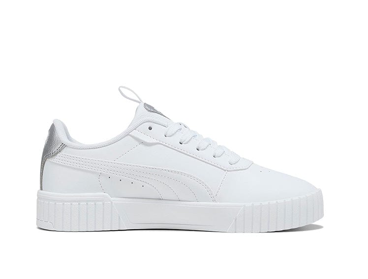 Zapatillas Puma Carina 2.0 Metallics Mujer Blanco
