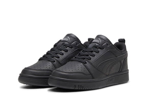 Zapatillas Puma Rebound V6 Cadete Mono Negro