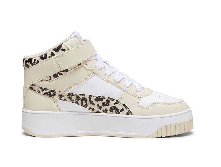 Zapatillas Puma Carina Street Mid Animal Mujer Beige