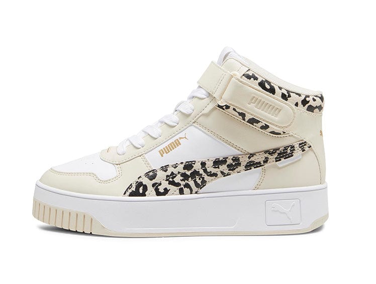 Zapatillas Puma Carina Street Mid Animal Mujer Beige