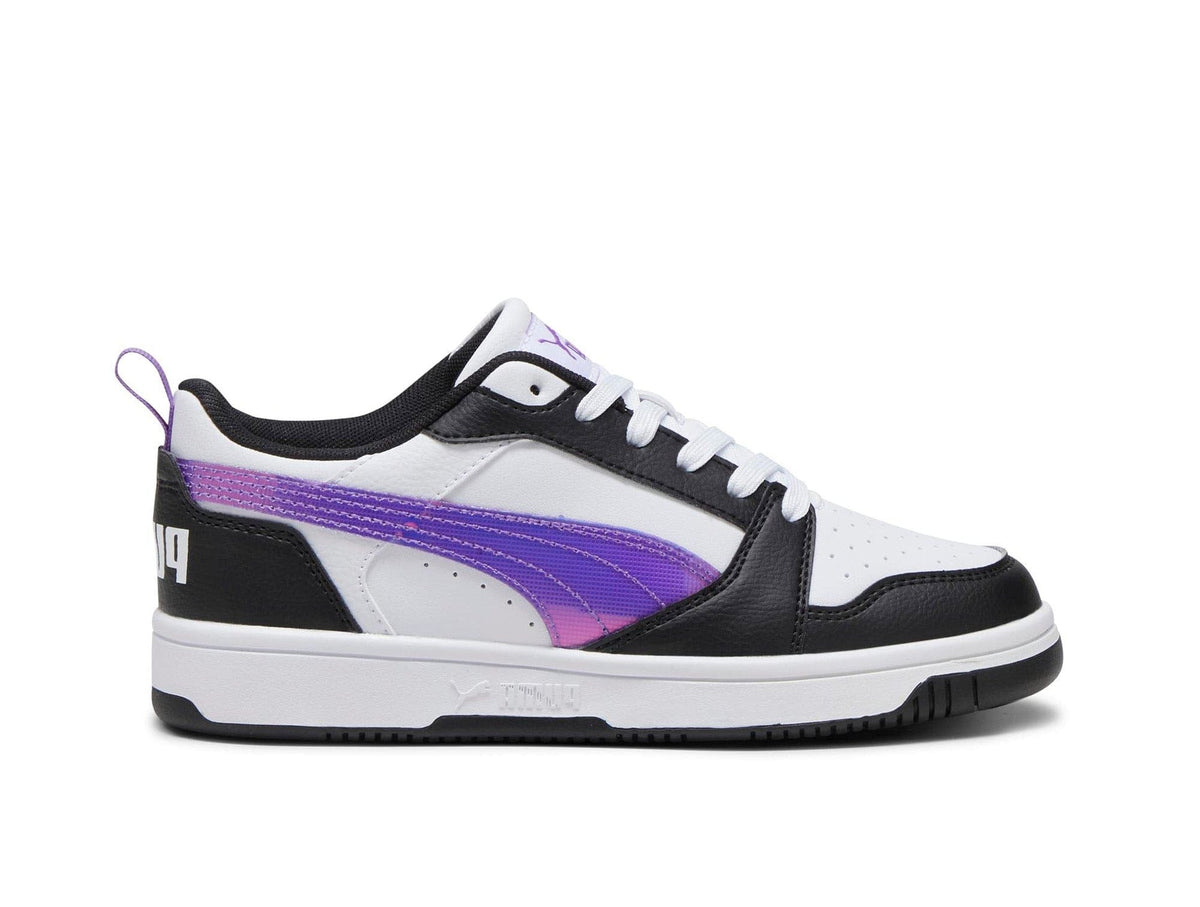 Zapatillas Puma Rebound V6 Cadete Negro