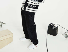 Zapatilla Tommy  Basket Leather  Hombre Blanco