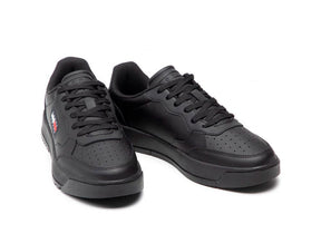 Zapatilla Tommy  Basket Leather  Hombre Negro