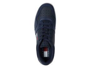 Zapatilla Tommy Retro Basket Hombre Azul