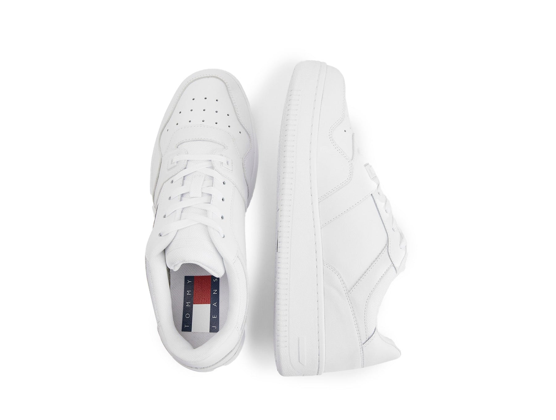 Zapatilla Tommy  Retro Basket Hombre Blanco