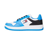 Zapatilla Tommy Retro Basket Hombre Azul