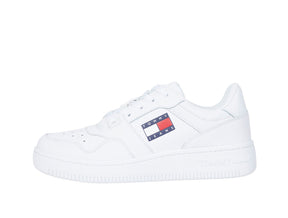 Zapatilla Tommy Retro Basket Mujer Blanco