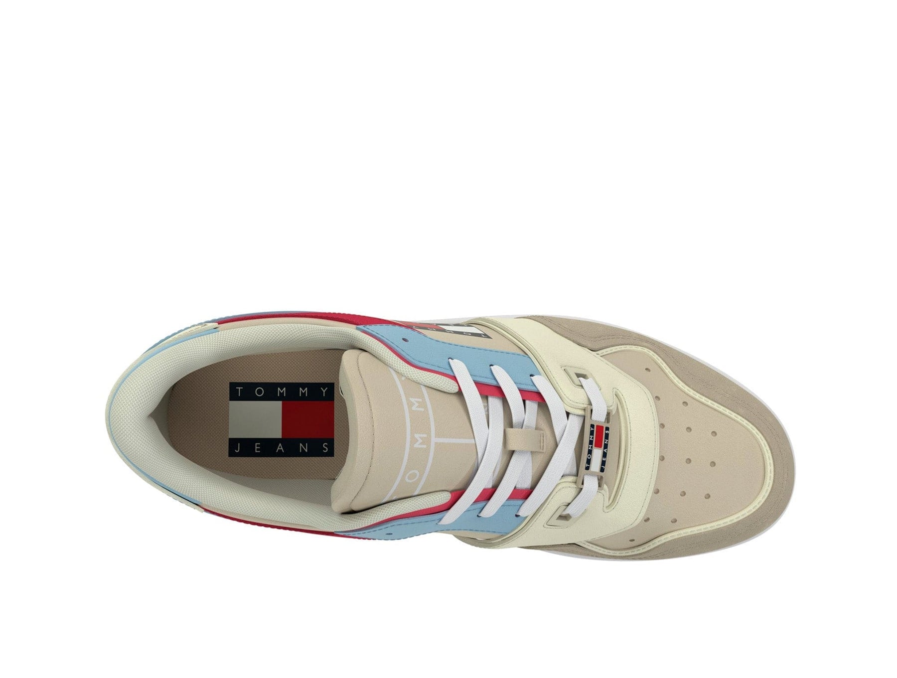 Zapatilla Tommy Meg Low Ace Stony Mujer Beige