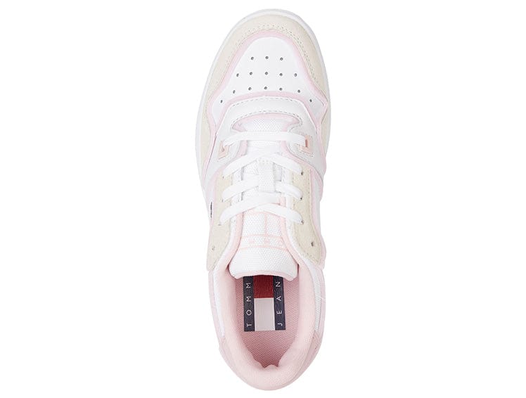 Zapatilla Tommy Jeans  Decon Basket Low Mujer Blanco