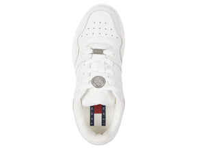 Zapatilla Tommy Retro Basket Plataforma Mujer Blanco