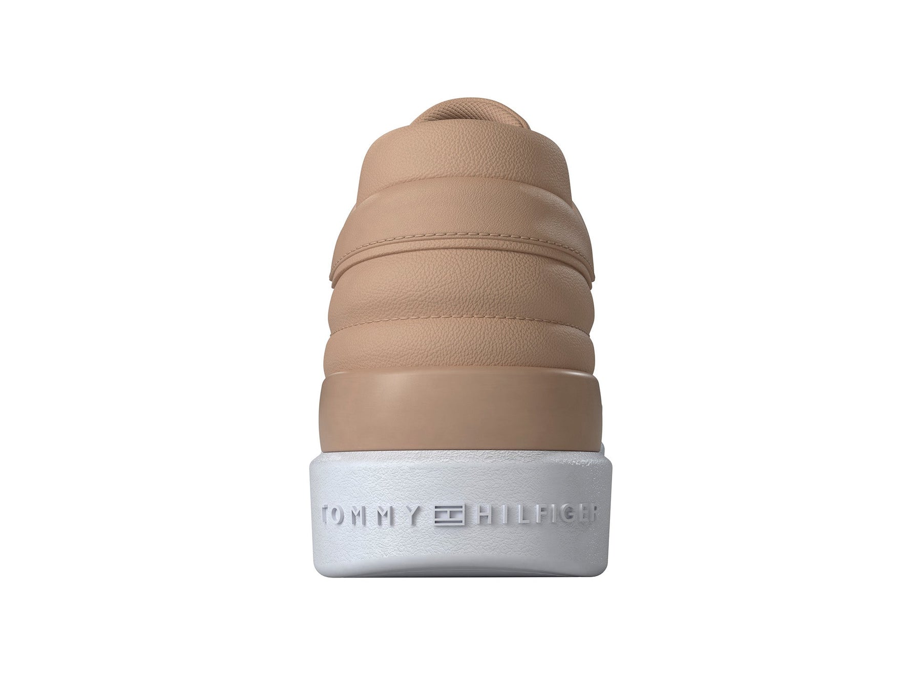 Zapatilla Tommy Feminine Elevated Mujer Beige