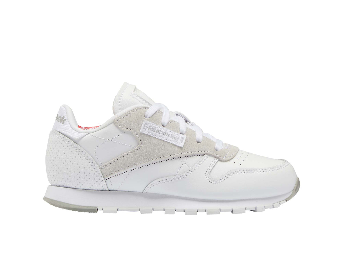 Zapatilla Reebok Cl Leather Junior Blanco