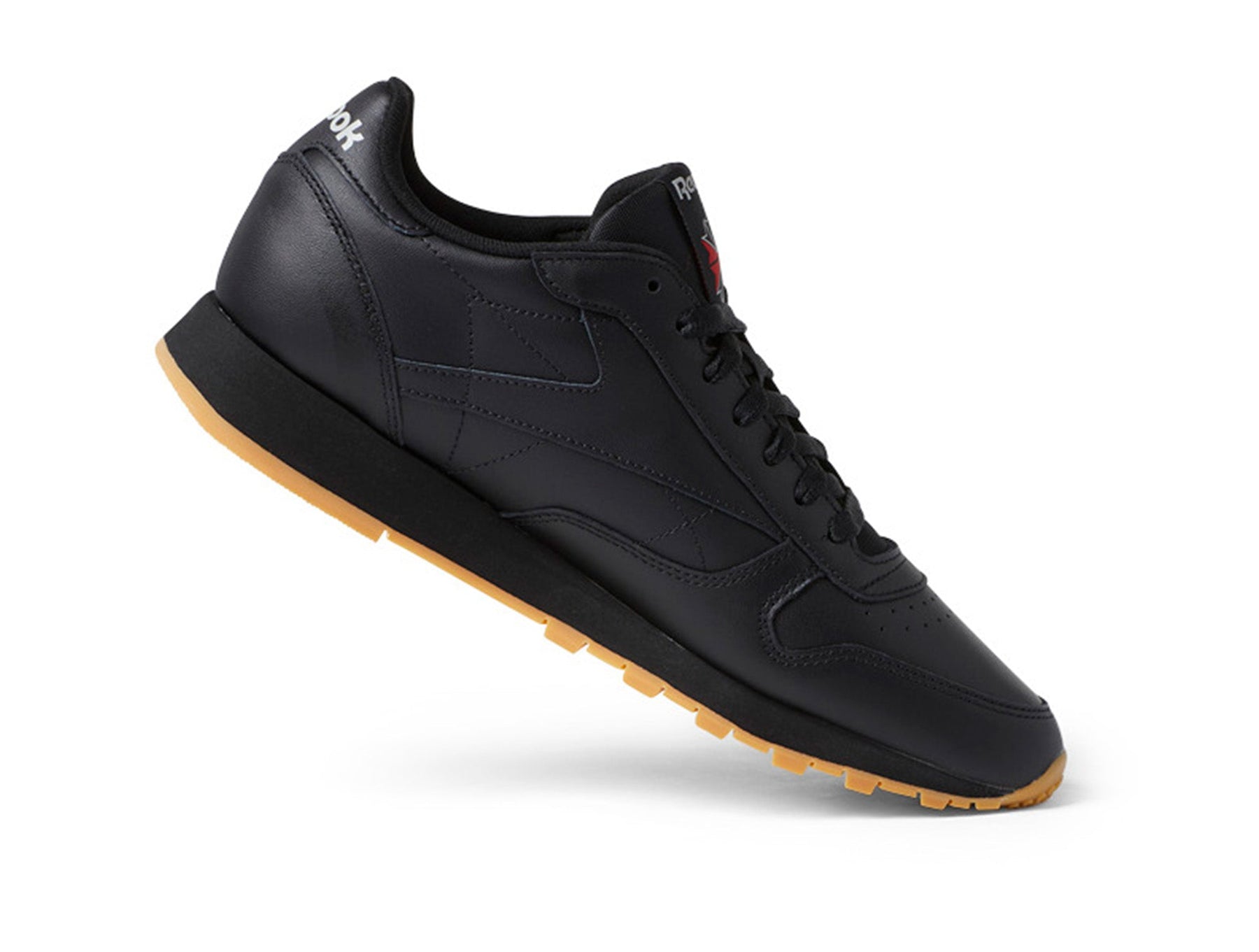Zapatilla Reebok Classic Leather Hombre Negro