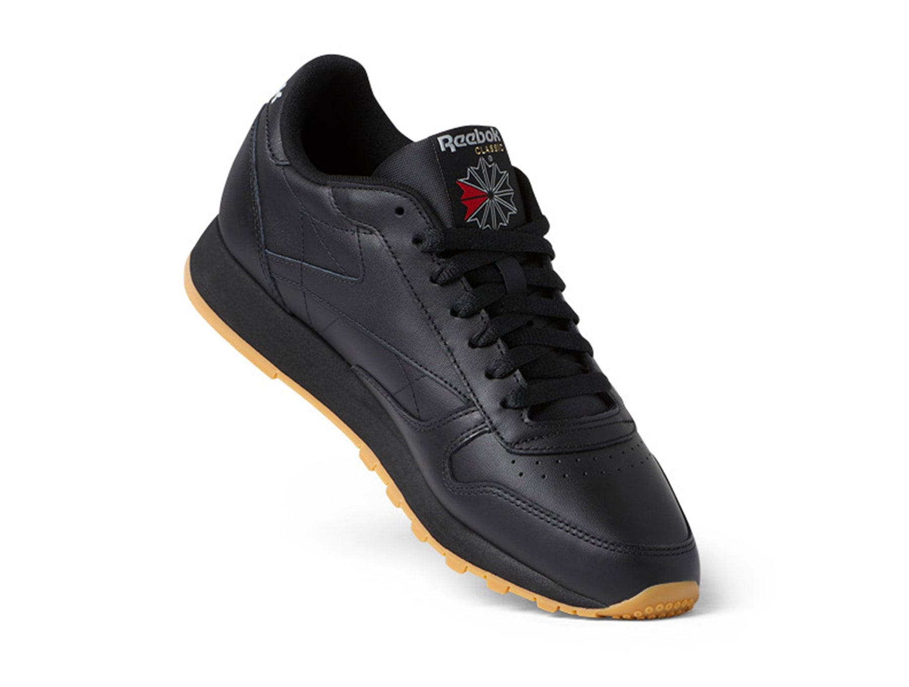 Zapatilla Reebok Classic Leather Hombre Negro