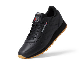 Zapatilla Reebok Classic Leather Hombre Negro