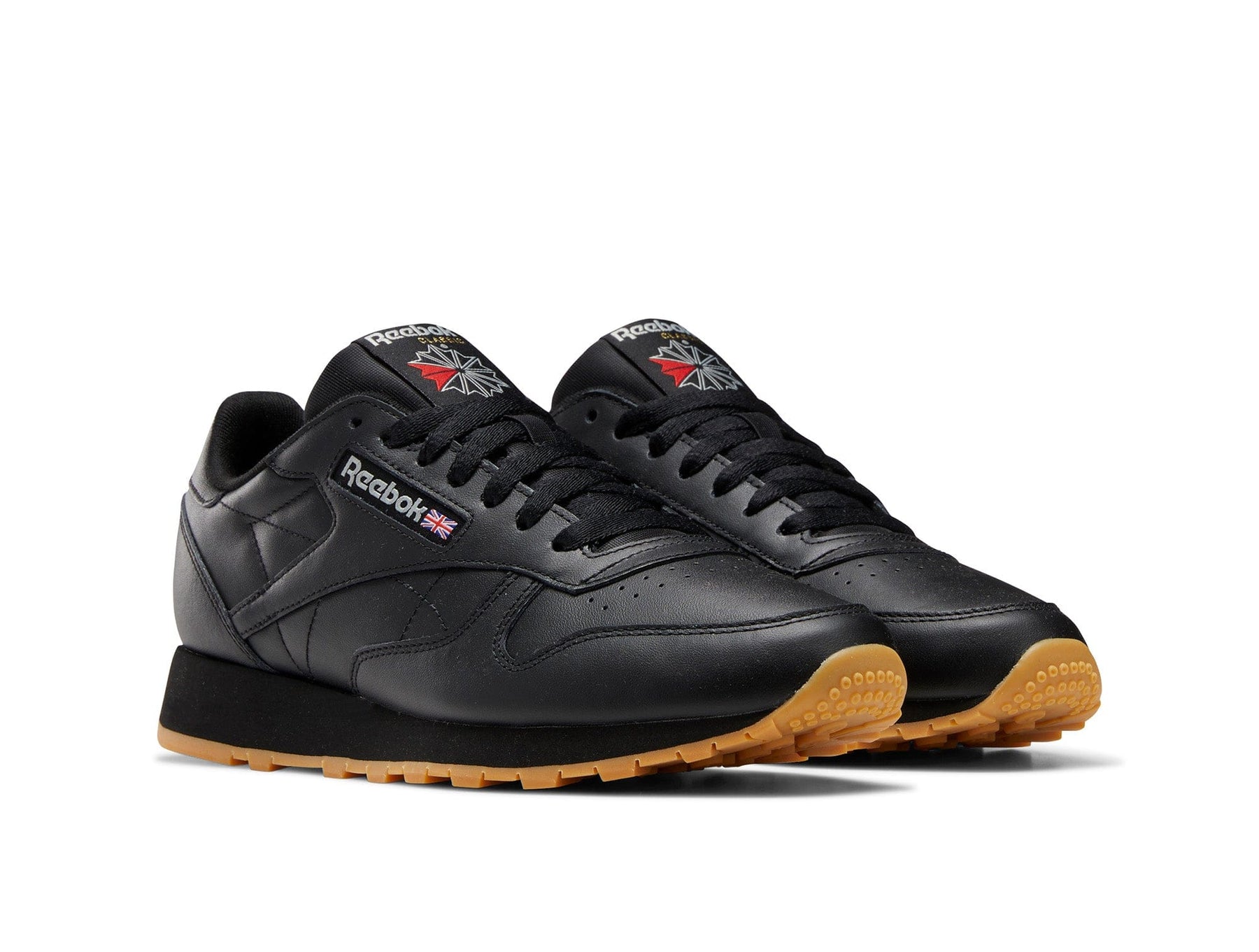 Zapatilla Reebok Classic Leather Hombre Negro