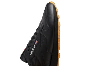 Zapatilla Reebok Classic Leather Hombre Negro