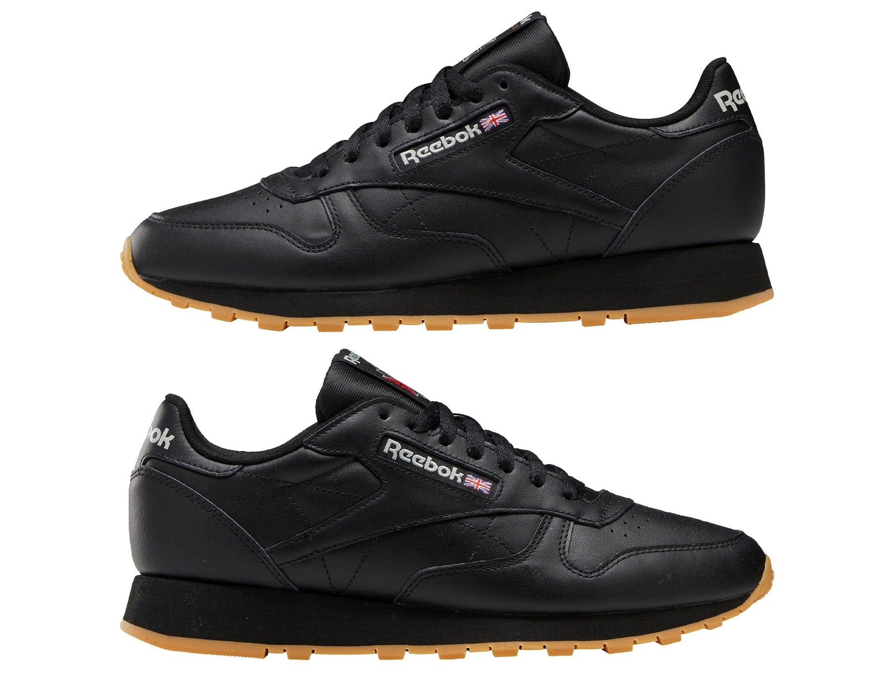 Zapatilla Reebok Classic Leather Hombre Negro