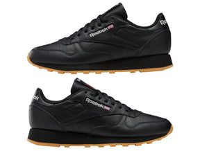 Zapatilla Reebok Classic Leather Hombre Negro