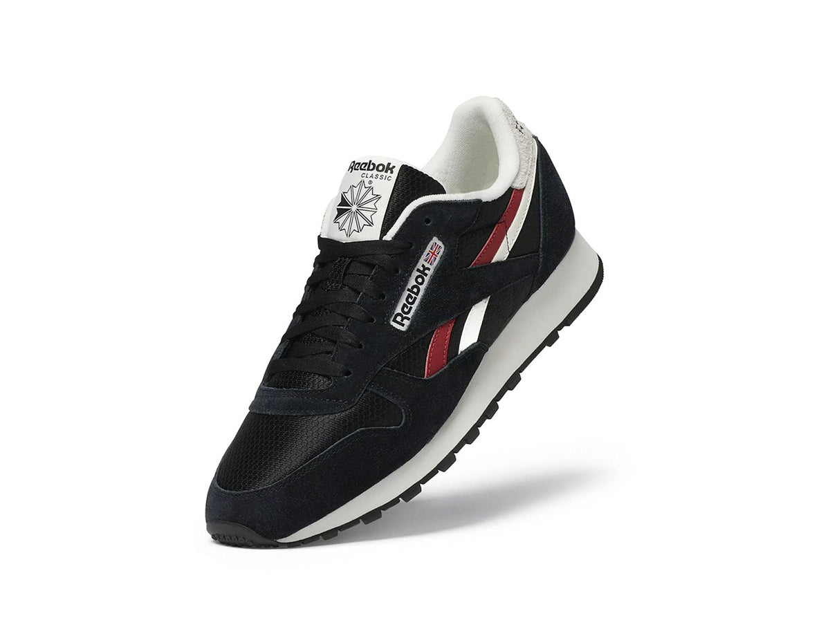 Zapatilla Reebok Cl Leather Hombre Negro