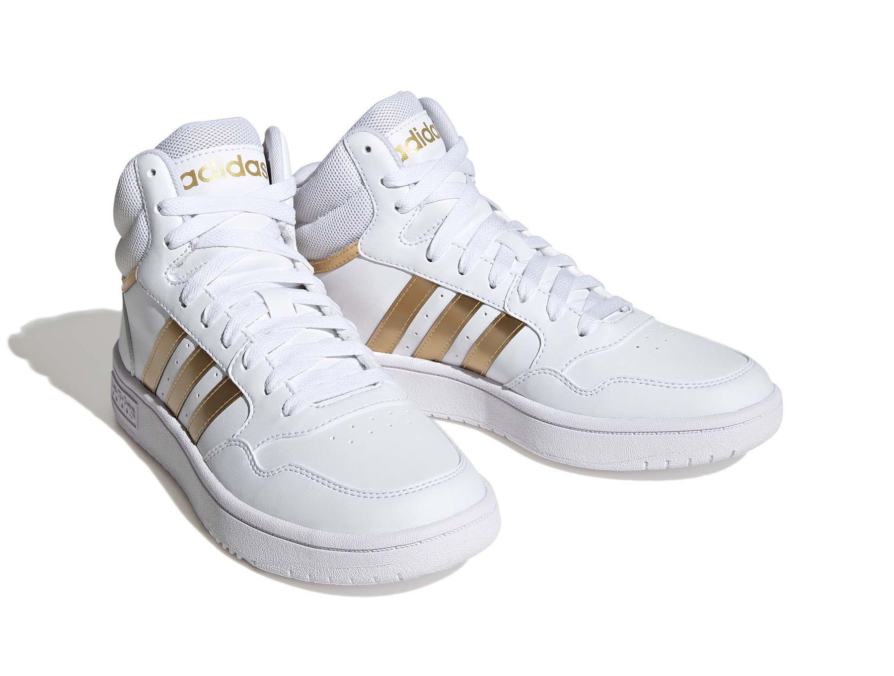 Zapatillas Adidas Hoops 3.0 Mujer Blanco