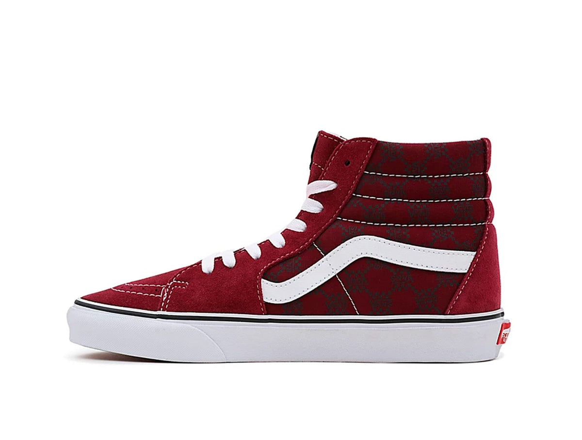 Zapatilla Vans Sk8-Hi Mujer Burdeo
