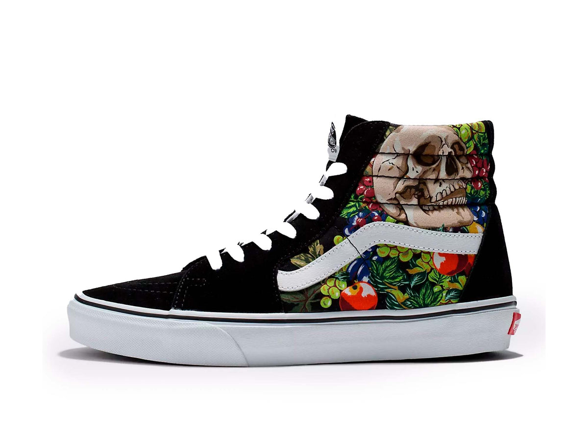 Zapatilla Vans SK8-Hi Fruit Skull Unisex Negro