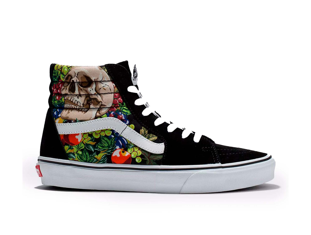 Zapatilla Vans SK8-Hi Fruit Skull Unisex Negro