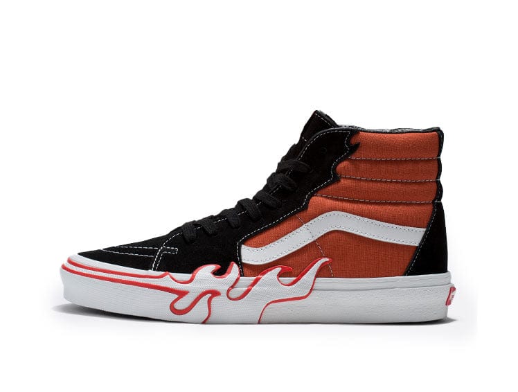 Zapatilla Vans Sk8-Hi Flame Hombre Rojo