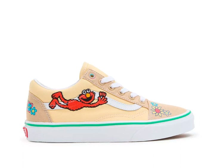 Zapatilla Vans Old Skool Sesamo Junior Amarillo