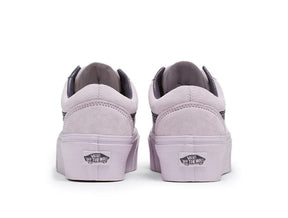 Zapatilla Vans Old Skool Stackform (Suede) Mujer Gris
