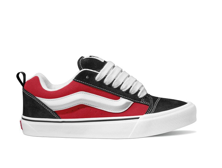 Zapatilla Vans Knu Skool Unisex Rojo Negro