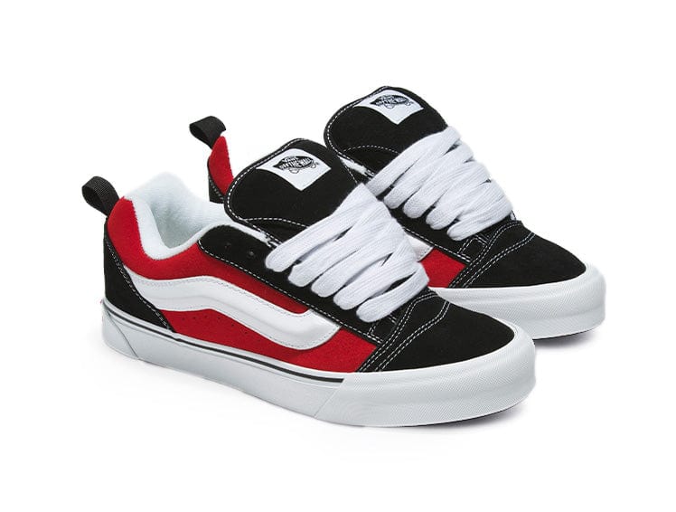 Zapatilla Vans Knu Skool Unisex Rojo Negro