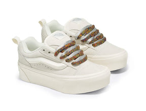 Zapatilla Vans Knu Stack Plataforma Mujer Beige
